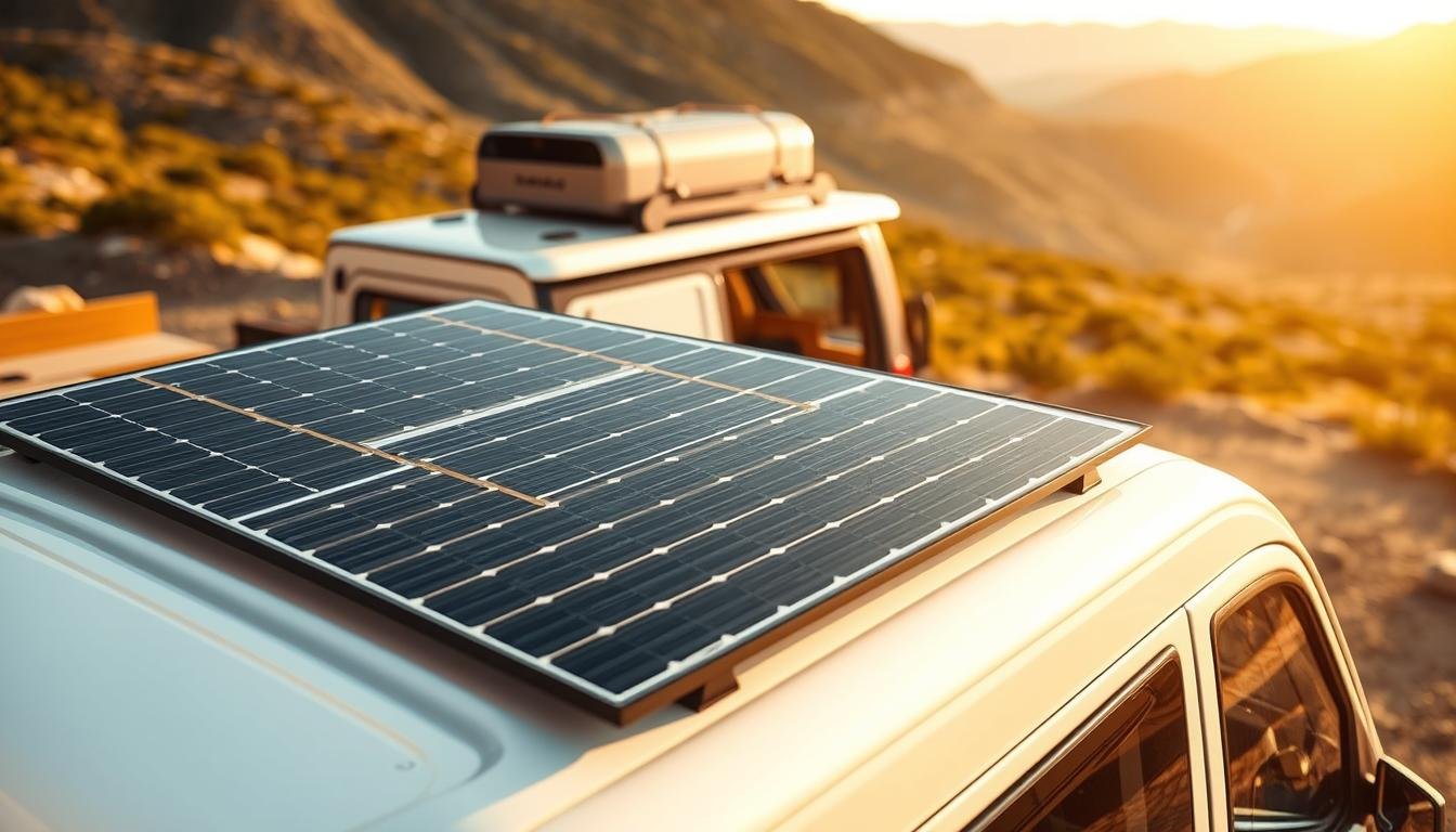 panneau solaire van