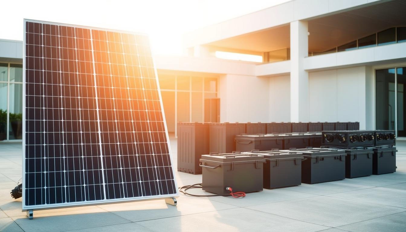 quelle batterie pour panneau solaire 9000w