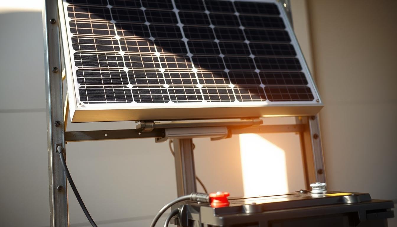 panneau solaire maintien de charge batterie
