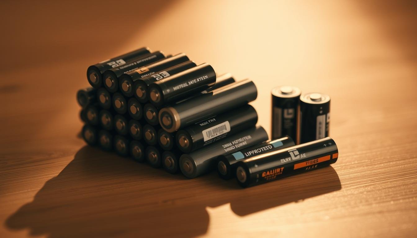 durée de vie d'une pile non utilisée