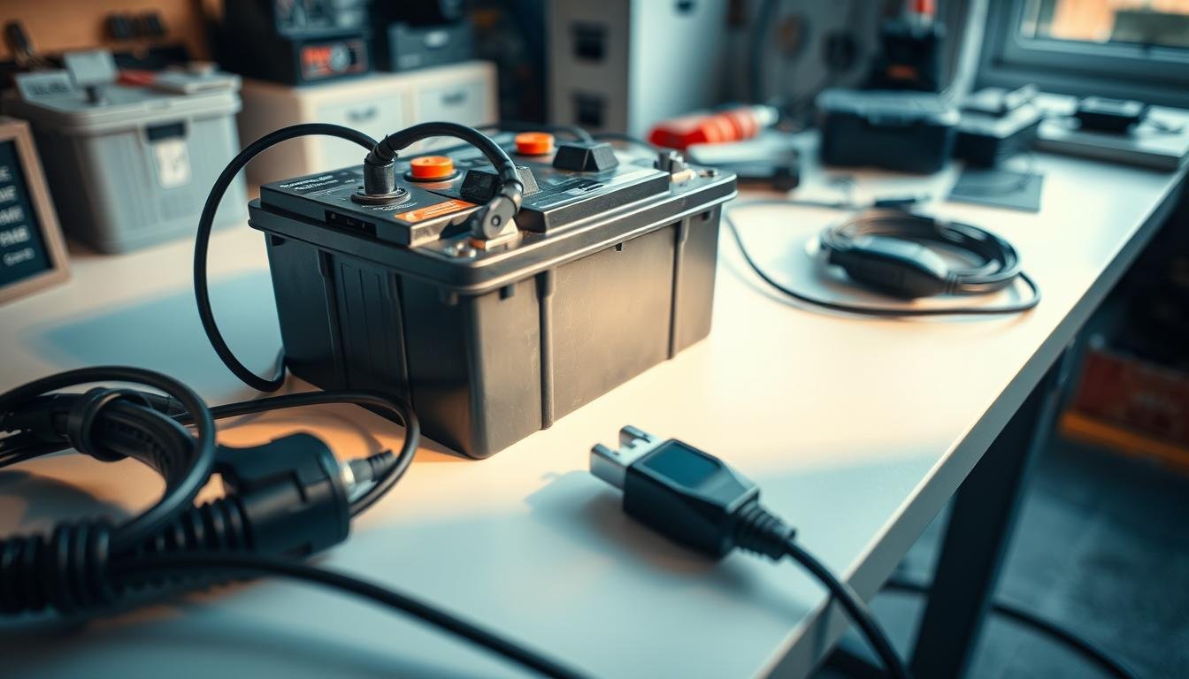 temps pour charger une batterie 12v