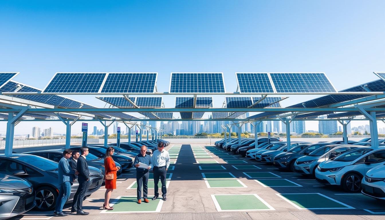 parking photovoltaïque