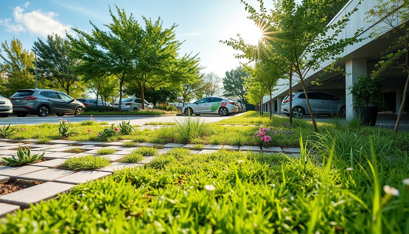 végétalisation parking